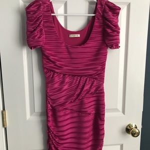 Pink party dress